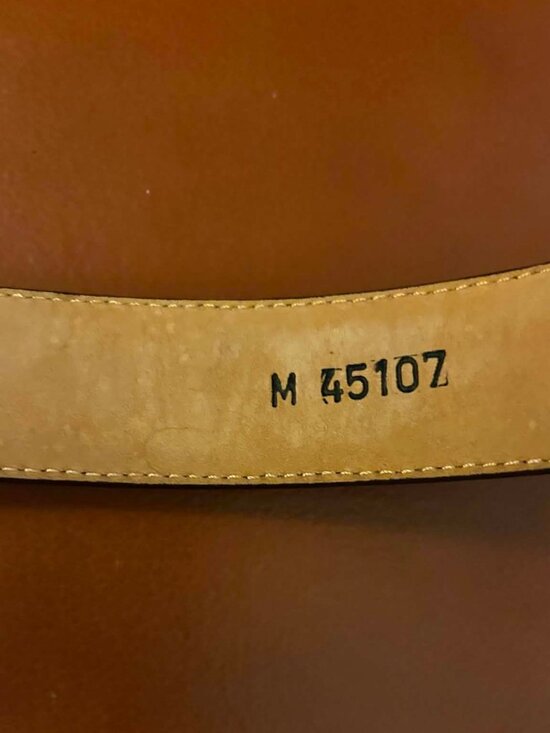 BRIGHTON Y2K Museum Collection Belt Brown Croc Embossed Leather Gold Buckle main image 5